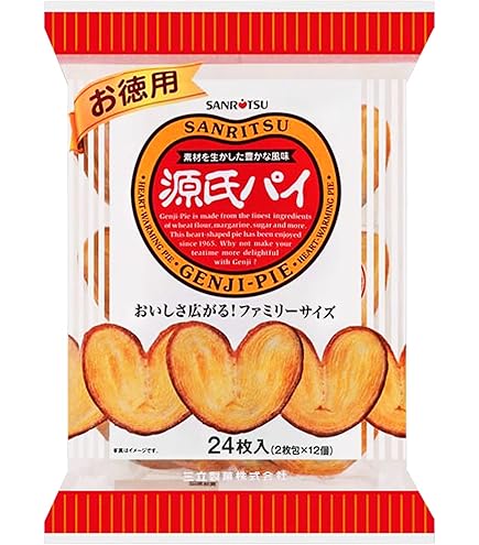 Amazon.co.jp: 三立製菓 お徳用源氏パイ 24枚入 : 食品・飲料・お酒